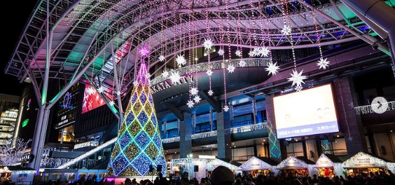 クリスマスアドベントJR博多駅前広場