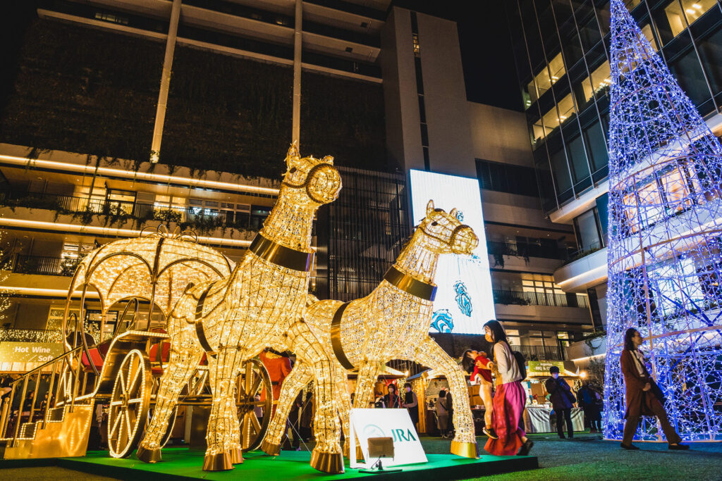 クリスマスアドベント大名ガーデンシティ広場